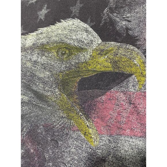 VTG USA Eagle T-Shirt Size XL United We Stand Patriotic Graphic Tee - Picture 6 of 10